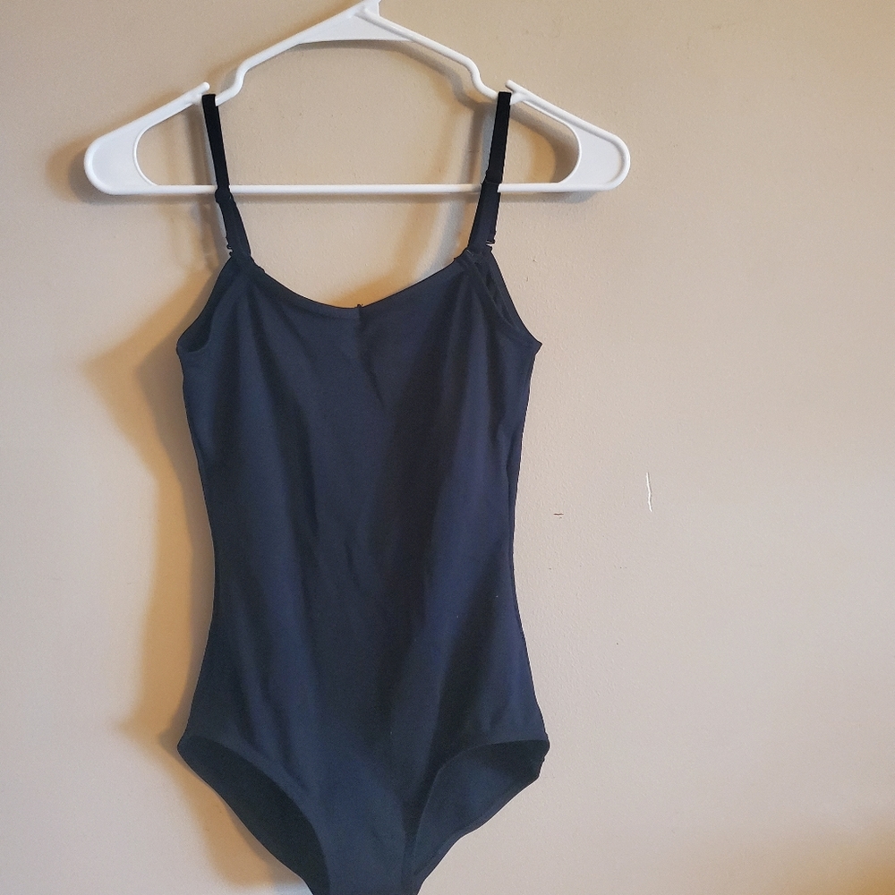 Capezio, Black, Leotard, M